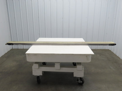 Dorner 2200 Series 6"W x 8'L Low Profile Mini Belt Conveyor **No Drive**