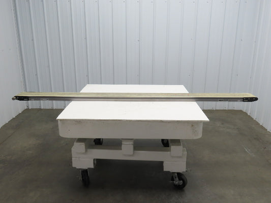 Dorner 2200 Series 6"W x 8'L Low Profile Mini Belt Conveyor **No Drive**