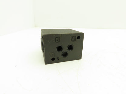 Vickers FG-3-32-K-10 Hydraulic Key Flow Control No Check Valve 3.2 lpm Size 03