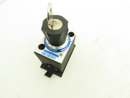 Vickers FG-3-32-K-10 Hydraulic Key Flow Control No Check Valve 3.2 lpm Size 03