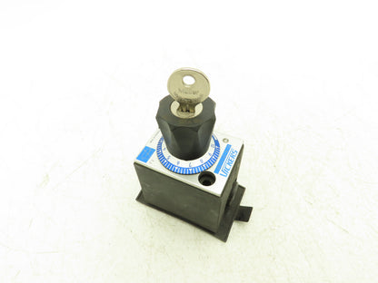 Vickers FG-3-32-K-10 Hydraulic Key Flow Control No Check Valve 3.2 lpm Size 03