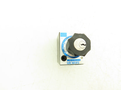 Vickers FG-3-32-K-10 Hydraulic Key Flow Control No Check Valve 3.2 lpm Size 03