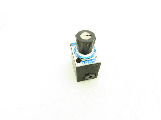 Vickers FG-3-32-K-10 Hydraulic Key Flow Control No Check Valve 3.2 lpm Size 03
