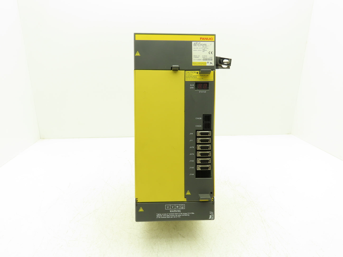 Fanuc A06B-6141-H022#H580 Servo Drive Amplifier Module 25.2kW 240V Rev F aiSP 22