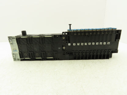 Festo 173945/173943 CPA14-VI Air Solenoid 10-Valve Manifold 24V w/CPX Modules