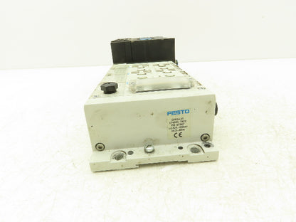 Festo 173945/173943 CPA14-VI Air Solenoid 10-Valve Manifold 24V w/CPX Modules