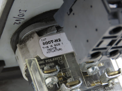 Hoffman E5PBG Pushbutton Electrical Enclosure 5 Hole 22/30mm Pushbutton E-Stop