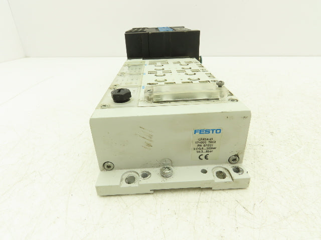 Festo 173943/173945/173946 CPA14-VI Air Solenoid 10-Valve Manifold w/CPX Modules