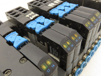 Festo 173945/173946 CPA14-VI Air Solenoid 10-Valve Manifold w/CPX Modules 24V