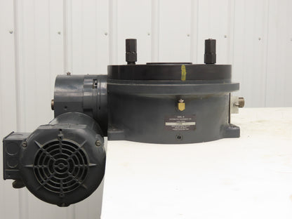 Dial-X 10"Rotary Table Indexer Drive 4 Position Rotator Motor 1/2Hp 3Ph 230/460V