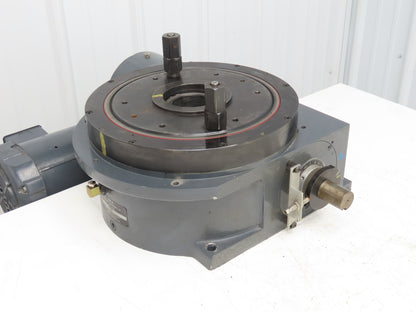 Dial-X 10"Rotary Table Indexer Drive 4 Position Rotator Motor 1/2Hp 3Ph 230/460V