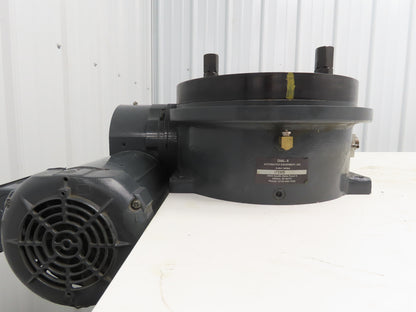Dial-X 10"Rotary Table Indexer Drive 4 Position Rotator Motor 1/2Hp 3Ph 230/460V