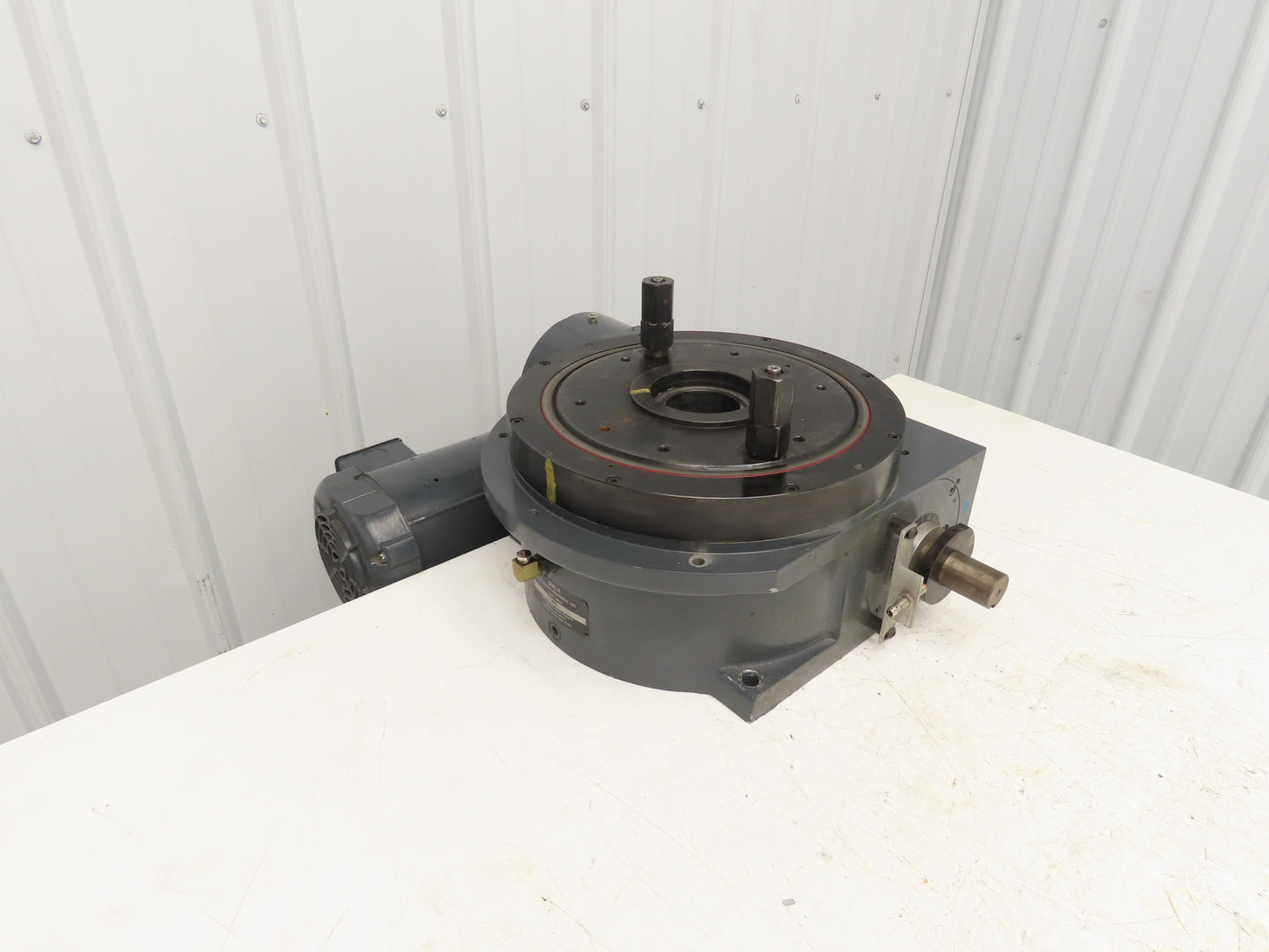 Dial-X 10"Rotary Table Indexer Drive 4 Position Rotator Motor 1/2Hp 3Ph 230/460V
