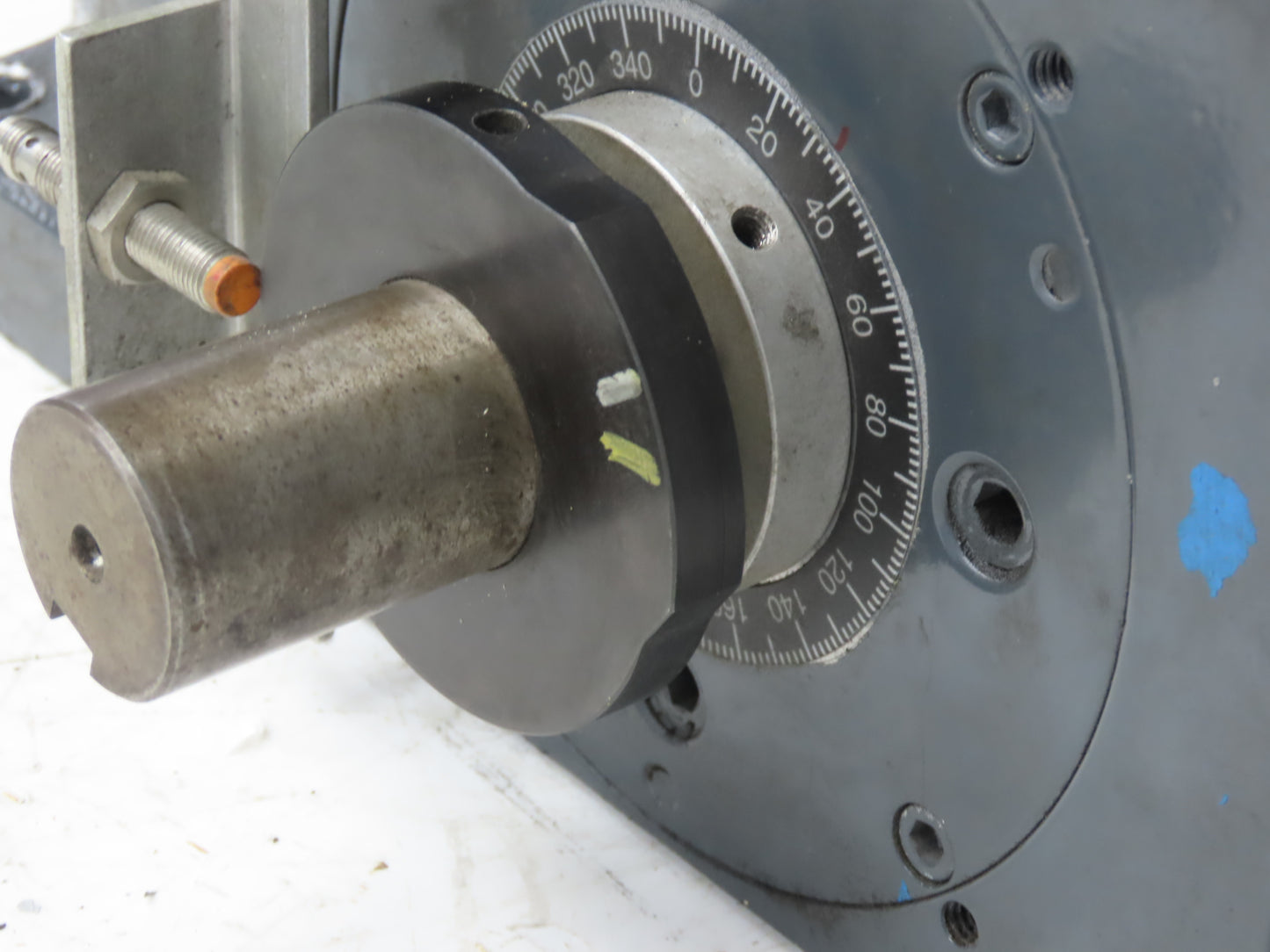 Dial-X 10"Rotary Table Indexer Drive 4 Position Rotator Motor 1/2Hp 3Ph 230/460V