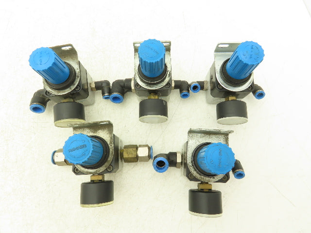 Festo LRP-1/4-4 Precision Air Pressure Regulator G1/4" 60/175psi  Lot of 5