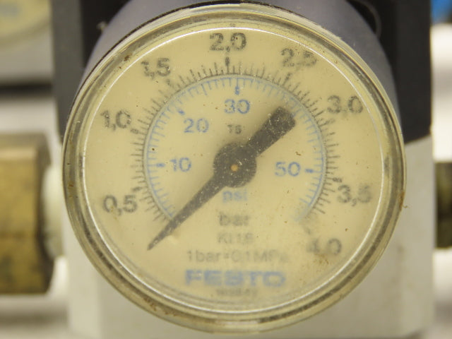 Festo LRP-1/4-4 Precision Air Pressure Regulator G1/4" 60/175psi  Lot of 5
