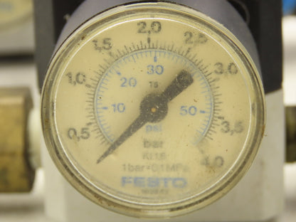 Festo LRP-1/4-4 Precision Air Pressure Regulator G1/4" 60/175psi  Lot of 5