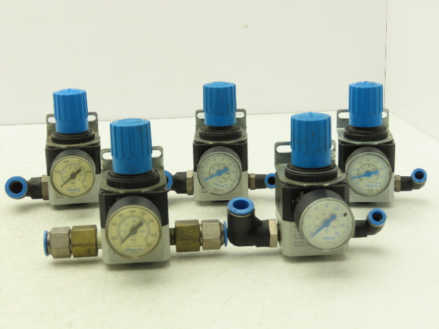 Festo LRP-1/4-4 Precision Air Pressure Regulator G1/4" 60/175psi  Lot of 5