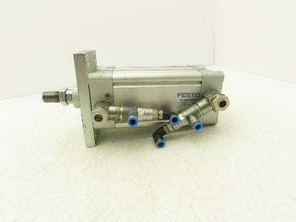 Festo DNC-80-80-PPV-A Pneumatic Air Cylinder 80mm Bore x 80mm Stroke 174psi