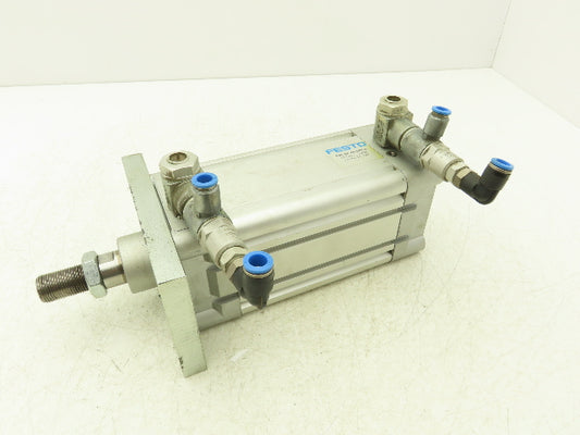 Festo DNC-80-80-PPV-A Pneumatic Air Cylinder 80mm Bore x 80mm Stroke 174psi