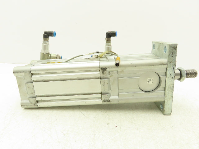 Festo DNC-80-80-PPV-A-KP Pneumatic Air Cylinder 80mm x 80mm Stroke w/Rod Clamp
