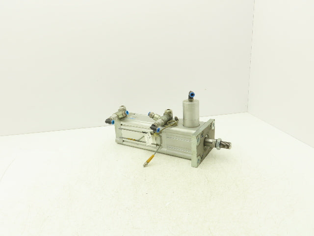 Festo DNC-80-80-PPV-A-KP Pneumatic Air Cylinder 80mm x 80mm Stroke w/Rod Clamp