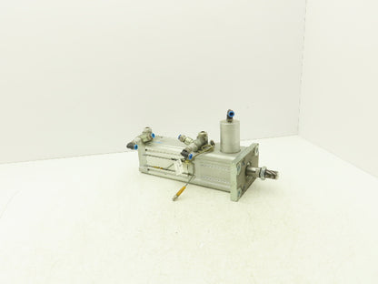 Festo DNC-80-80-PPV-A-KP Pneumatic Air Cylinder 80mm x 80mm Stroke w/Rod Clamp