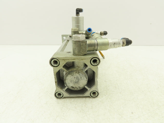 Festo DNC-80-80-PPV-A-KP Pneumatic Air Cylinder 80mm x 80mm Stroke w/Rod Clamp