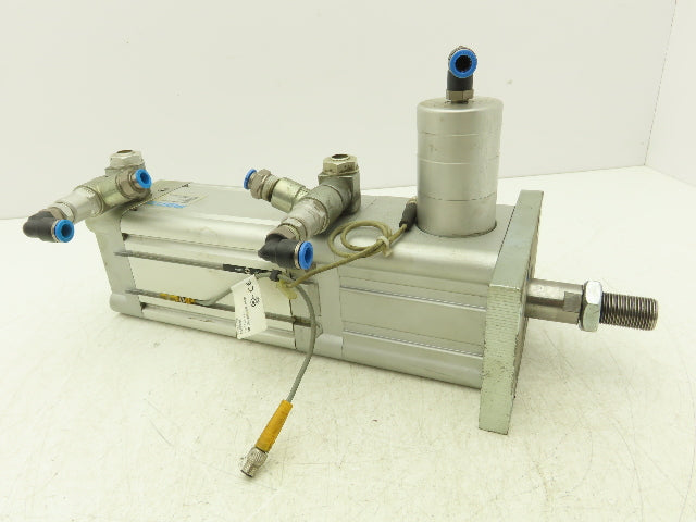 Festo DNC-80-80-PPV-A-KP Pneumatic Air Cylinder 80mm x 80mm Stroke w/Rod Clamp