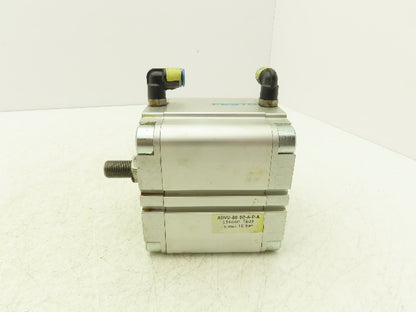 Festo ADVU-80-50-A-P-A Pneumatic Air Cylinder 80mm Bore x 50mm Stroke 145psi