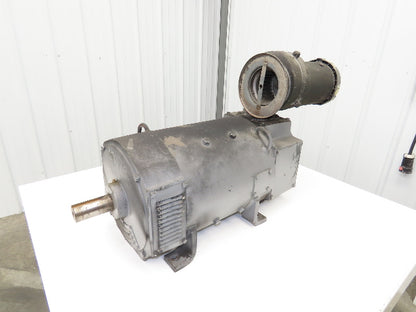 Baldor D5030P DC Motor 30Hp 1750/2300 RPM 150/300FV 500 Arm Volts 288AT Frame