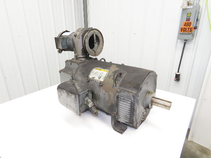 Baldor D5030P DC Motor 30Hp 1750/2300 RPM 150/300FV 500 Arm Volts 288AT Frame