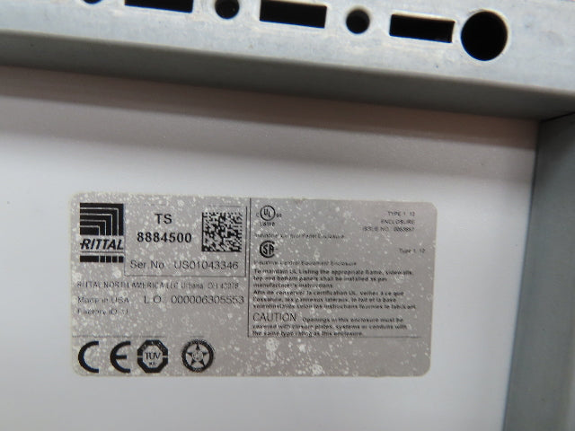 Rittal Electrical Enclosure Control Panel 1800x800x400mm Air Condition ...