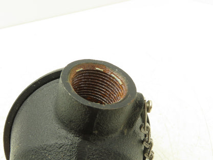 Temperature Transmitter Thermocouple 15" Probe 1/2"npt with Protection Head