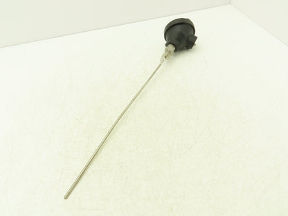 Temperature Transmitter Thermocouple 15" Probe 1/2"npt with Protection Head