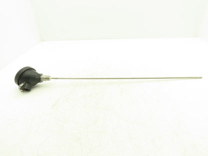 Temperature Transmitter Thermocouple 24" Probe 1/2"npt with Protection Head