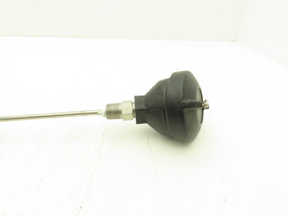 Temperature Transmitter Thermocouple 24" Probe 1/2"npt with Protection Head