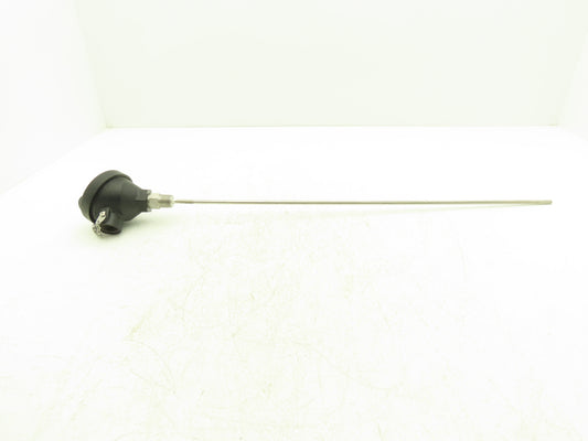 Temperature Transmitter Thermocouple 24" Probe 1/2"npt with Protection Head