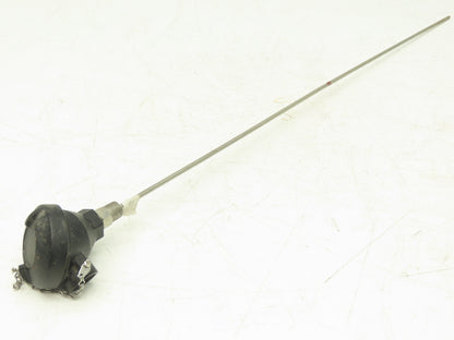 Temperature Transmitter Thermocouple 36" Probe 1/2"npt with Protection Head