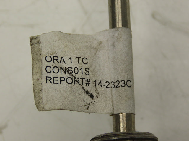 Temperature Transmitter Thermocouple 36" Probe 1/2"npt with Protection Head