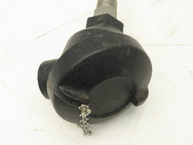 Temperature Transmitter Thermocouple 36" Probe 1/2"npt with Protection Head