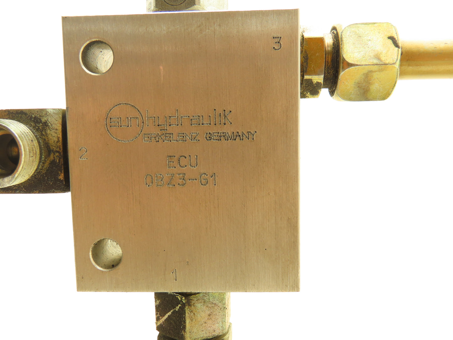 Parker CSBDHMIRES23MC M4402 Cylinder 40mm Bore x 240mm Stroke Manifold W/Valve