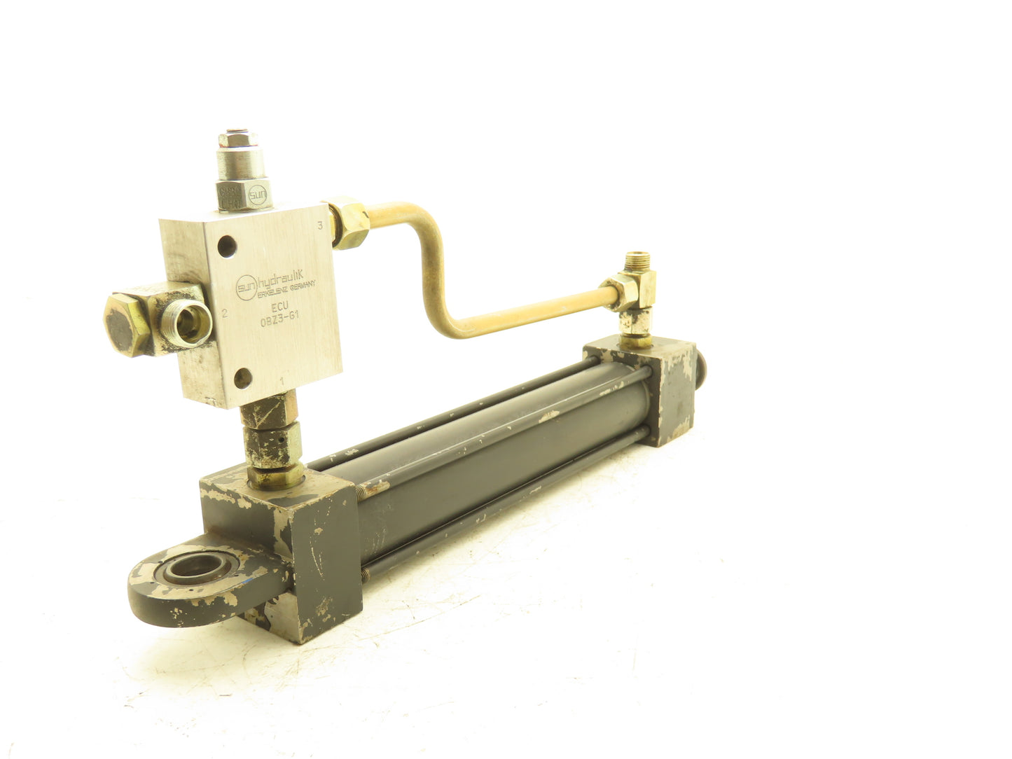 Parker CSBDHMIRES23MC M4402 Cylinder 40mm Bore x 240mm Stroke Manifold W/Valve