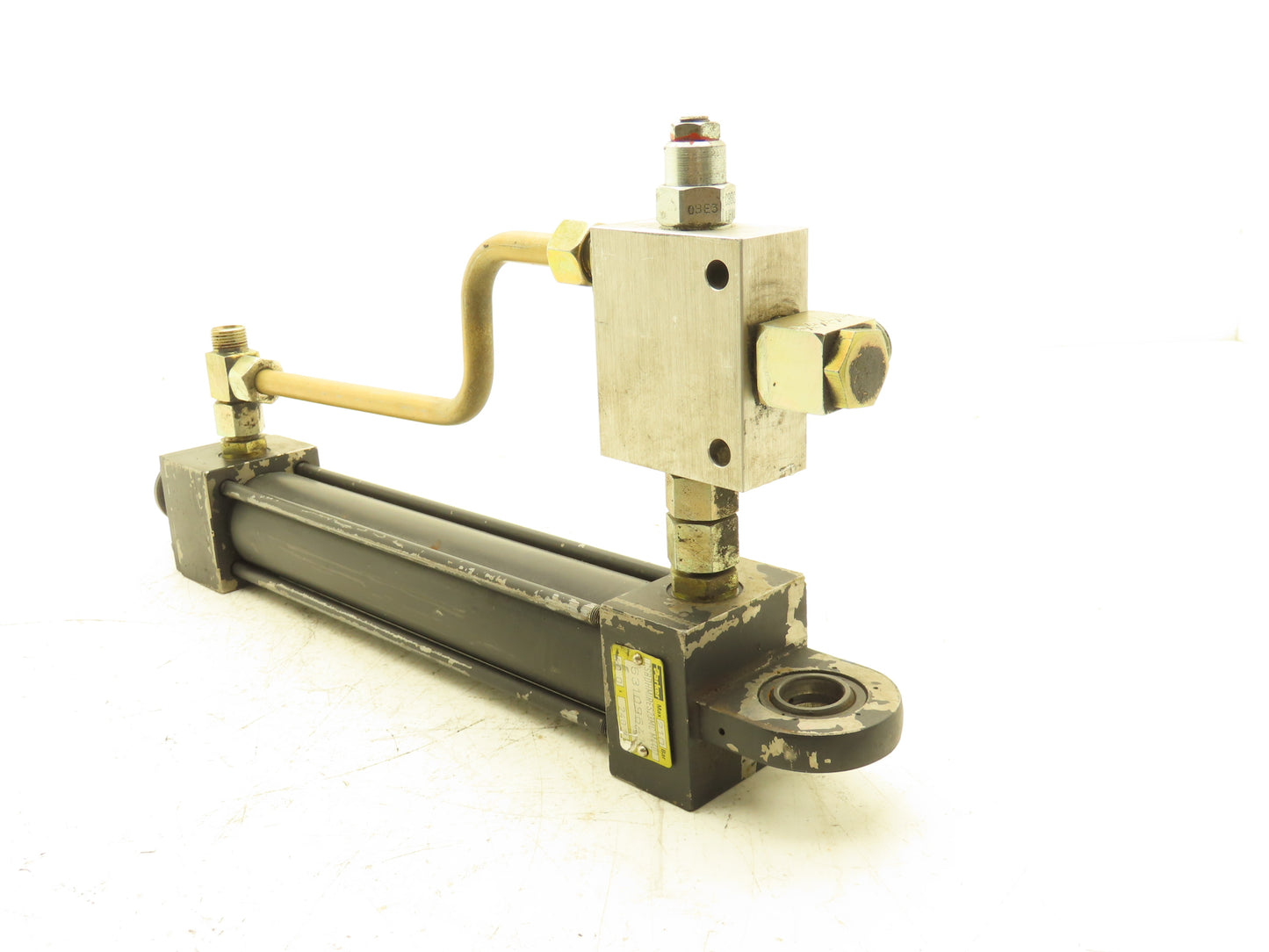 Parker CSBDHMIRES23MC M4402 Cylinder 40mm Bore x 240mm Stroke Manifold W/Valve