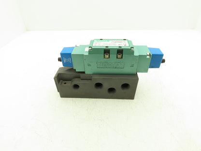 Numatics I35BB400MP00061 Pneumatic Air Solenoid Valve/Manifold Assembly