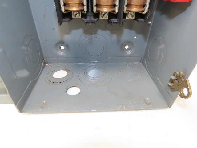 Square D H362 Heavy Duty Fused Safety Disconnect Switch 60A 600VAC Series F1