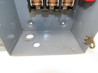 Square D H362 Heavy Duty Fused Safety Disconnect Switch 60A 600VAC Series F1