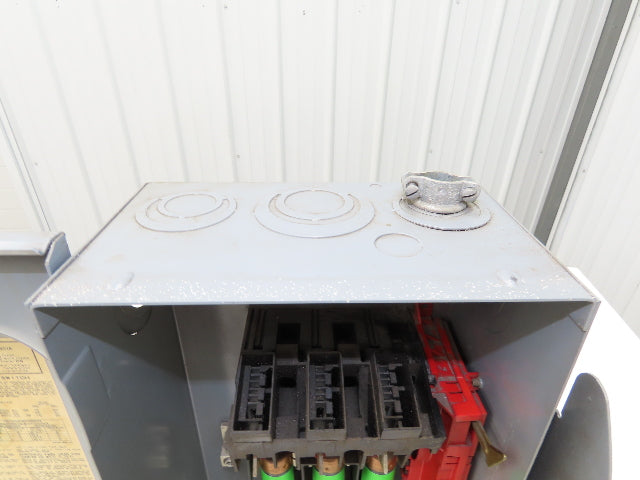 Square D H362 Heavy Duty Fused Safety Disconnect Switch 60A 600VAC Series F1