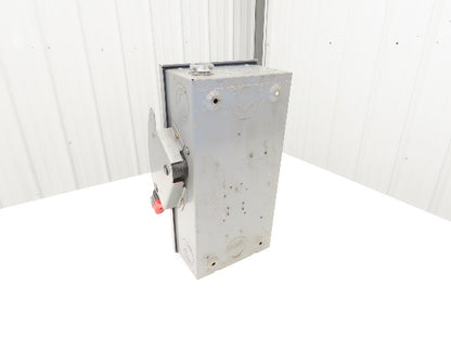 Square D H362 Heavy Duty Fused Safety Disconnect Switch 60A 600VAC Series F1