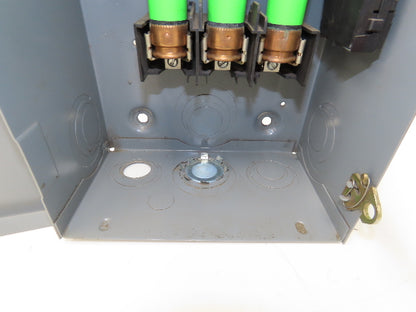 Square D H362 Heavy Duty Fused Safety Disconnect Switch 60A 600VAC Series F05